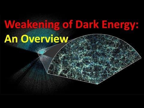 Les données de DESI suggèrent un affaiblissement de l'énergie noire, remettant en question le modèle cosmologique standard